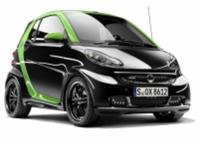 Smart Brabus electric Drive is snelle groene jongen