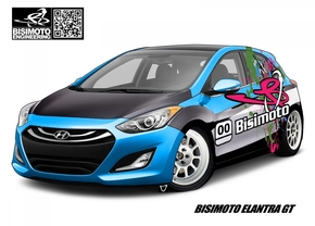 Bisimoto verviervoudigt het vermogen van de Hyundai Elantra (i30)