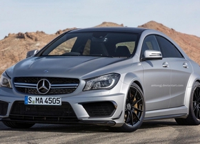 Render: Mercedes CLA AMG Black Series