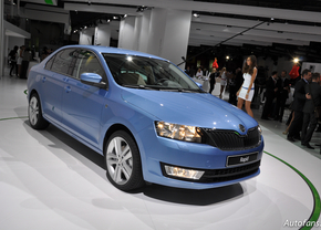 Skoda op het autosalon Brussel 2013