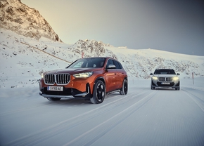 BMW iX1 & X1 wintertest 2022
